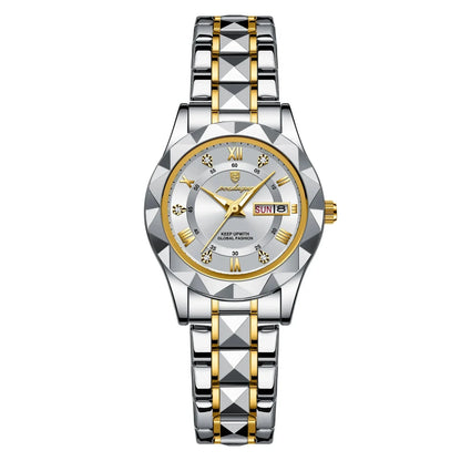 Reloj para mujer Gold White