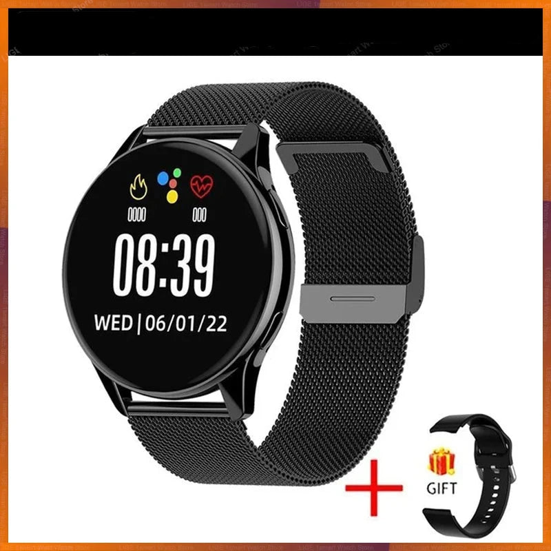 LIGE Smartwatch Mesh Belt Black