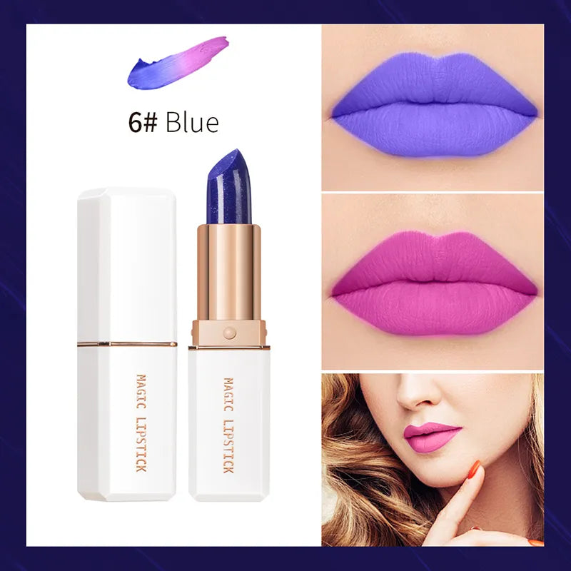 Maquillaje de labios 6# Blue