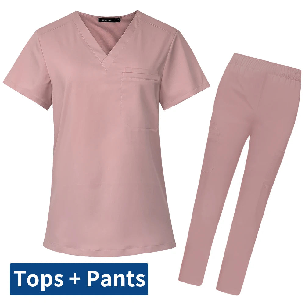 Men's Scrubs Pink