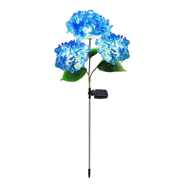 Rose Flower Solar Led Light Garden Lawn Lamps and House Decoration