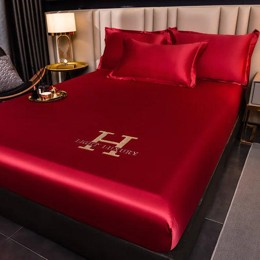 Bed Sheet Red