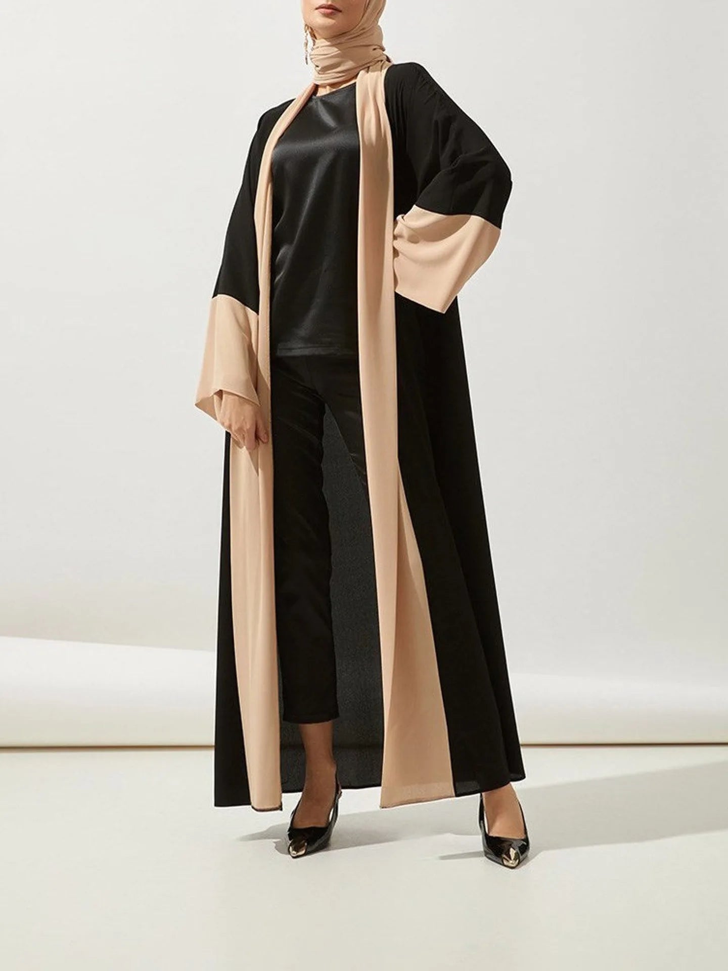 Abaya Cardigan Dark Brown