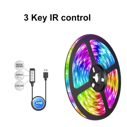 Tira de luces led 3 Key IR control