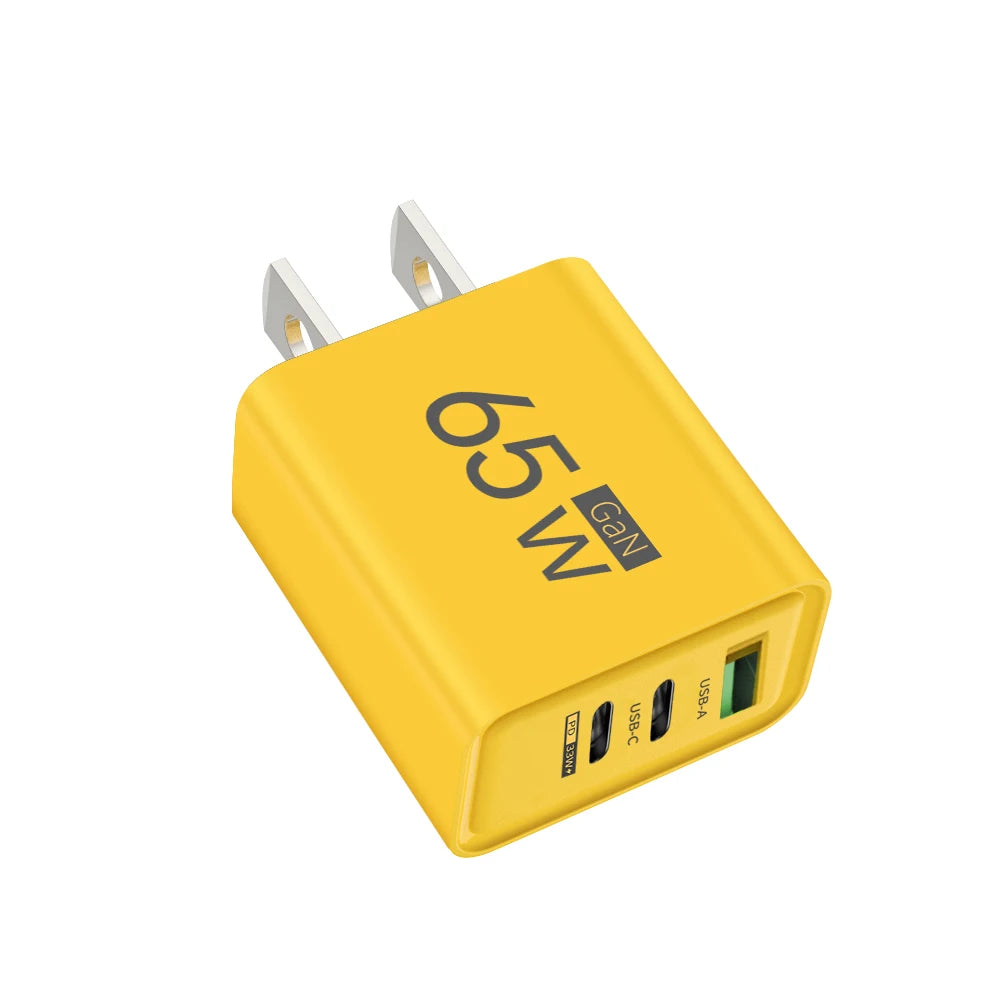 Cargador USB US Yellow