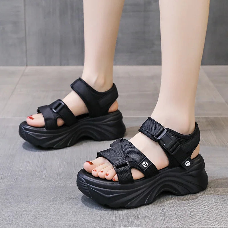 Roman Sandals Black