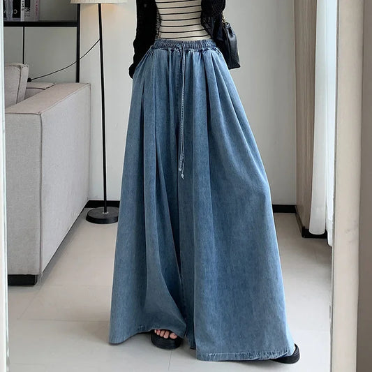 Wide Pants Blue