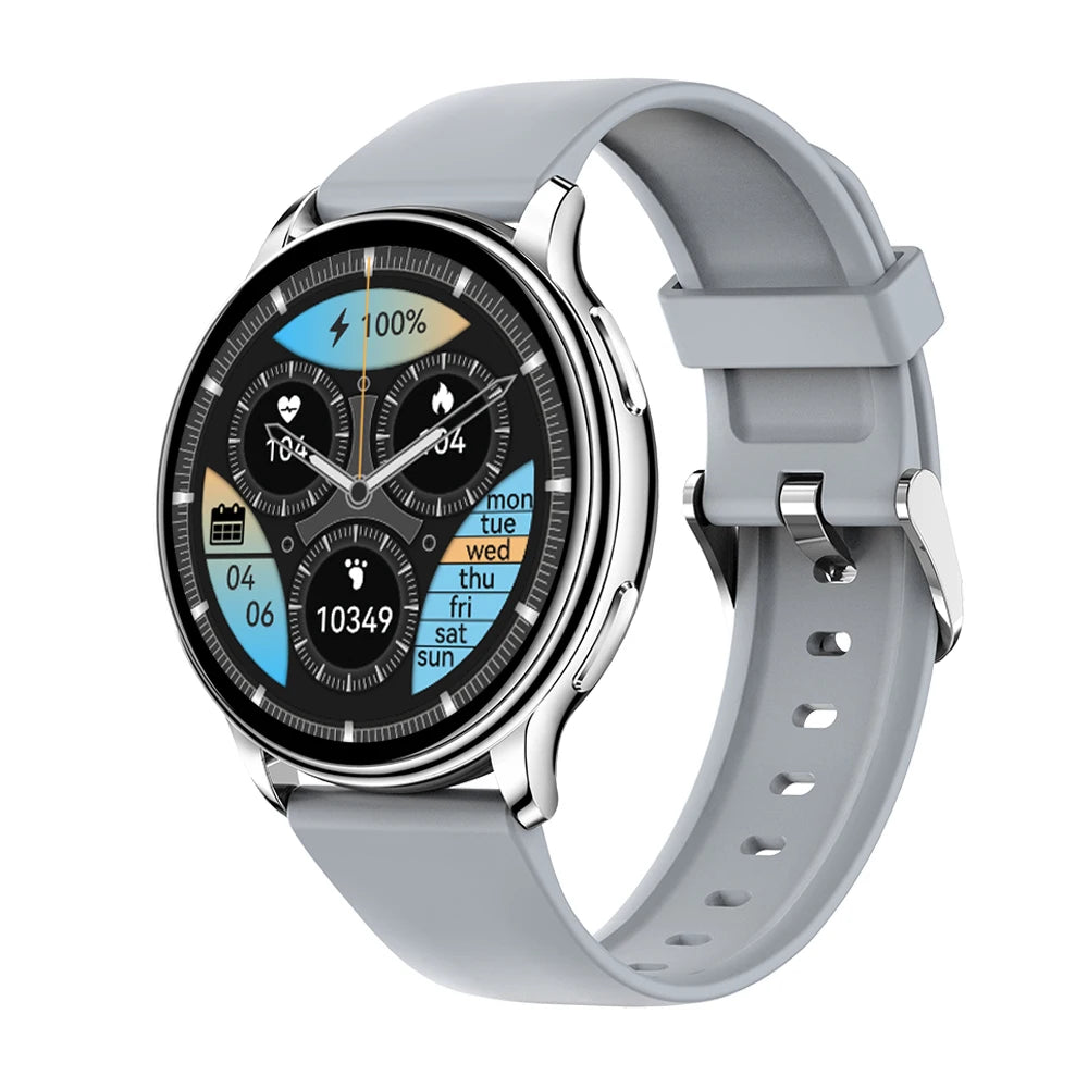 Smartwatch Silicon Silver