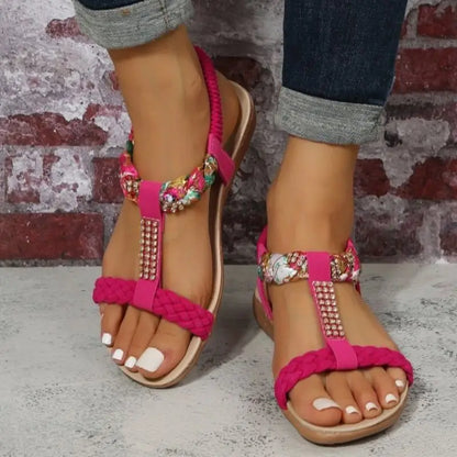 Sandalias planas Pink