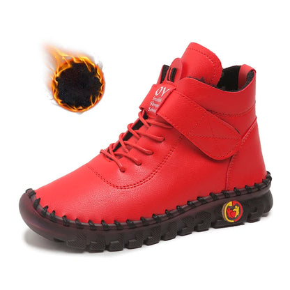 Botines de piel Red