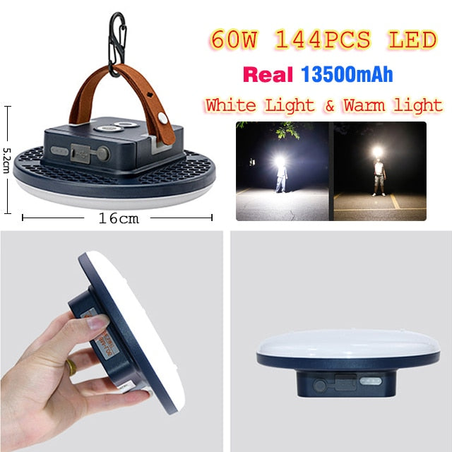 Lantern Portable LED Rechargeable Magnet Powerful