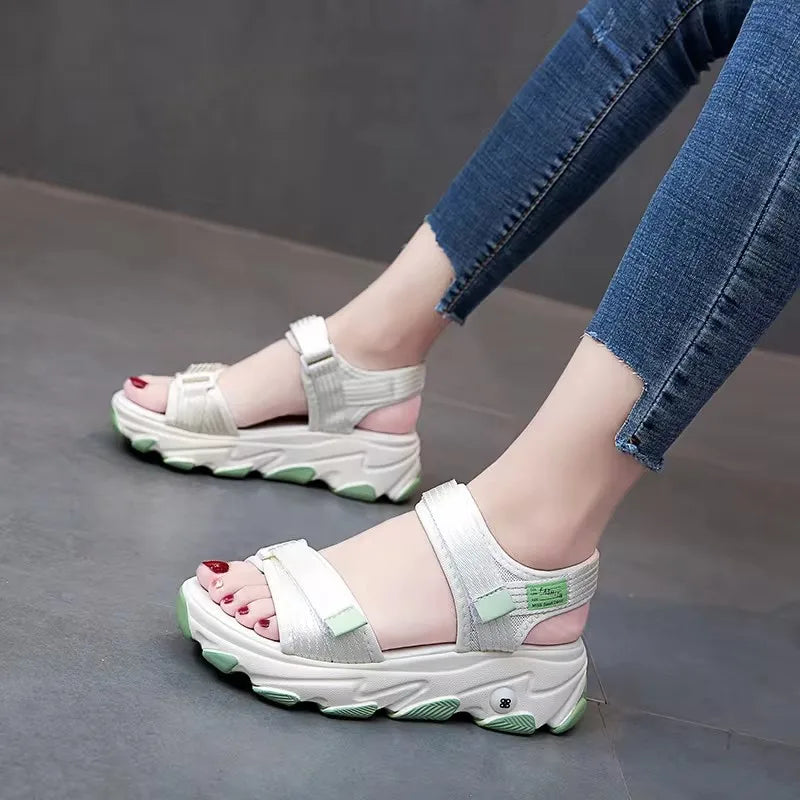 Elegant Sandals Green