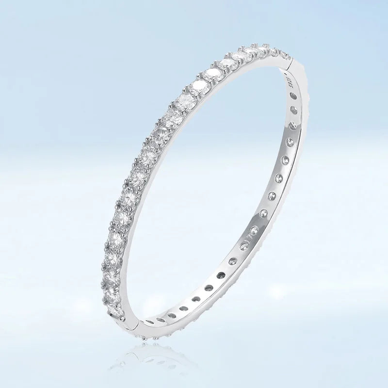  Bracelet Bangle Silver color