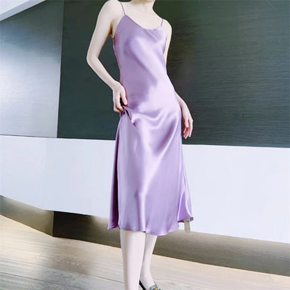 Vestido Liso Lavender