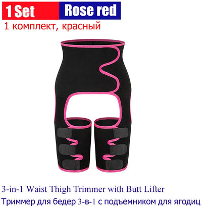 Fajas de fitness Rose Red