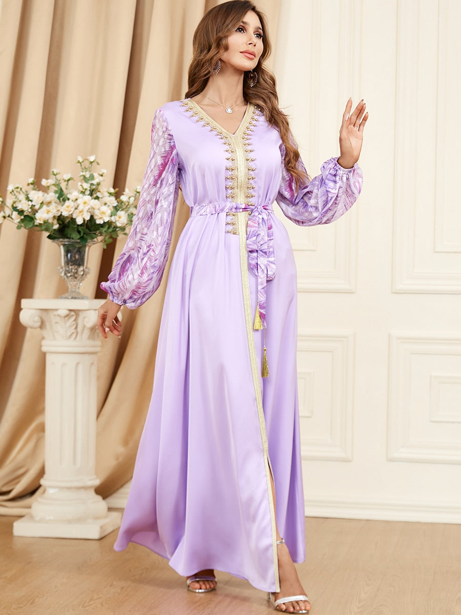 Moroccan Caftan Fashion Evening Dress
