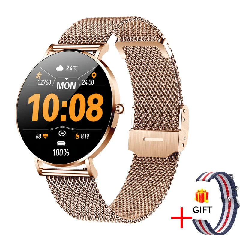 Smartwatch Mesh Belt Gold