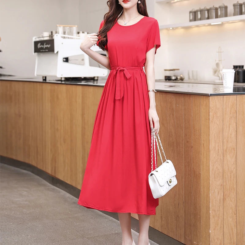 Elegant Dress Red