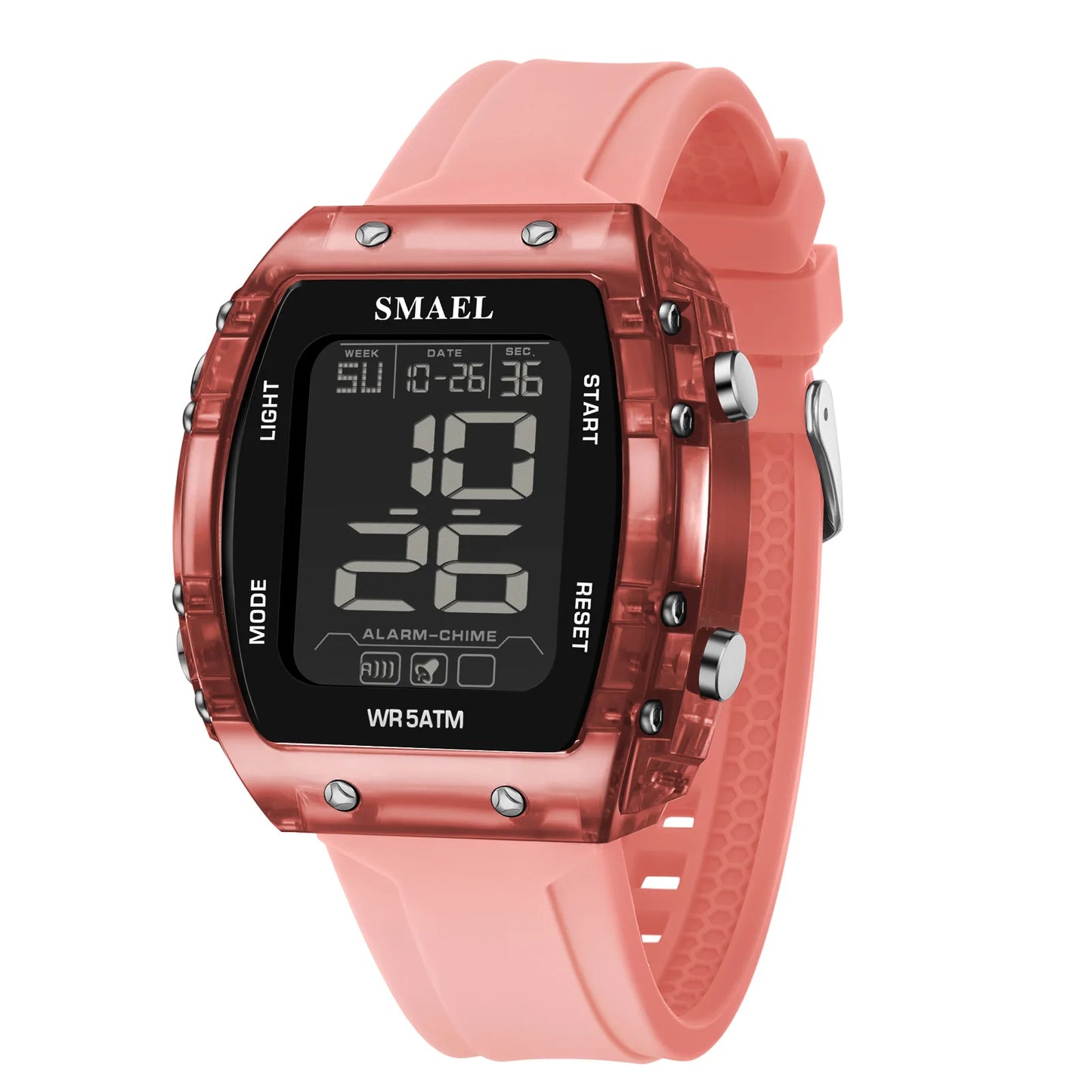 Digital Watch Pink