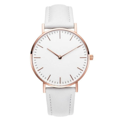 Top Brand Ladies Casual Quartz Watch Steel