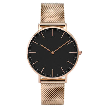 Top Brand Ladies Casual Quartz Watch Steel