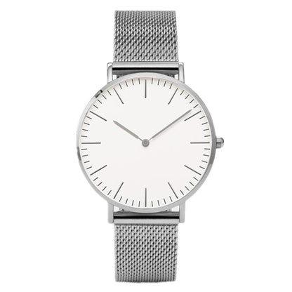 Top Brand Ladies Casual Quartz Watch Steel