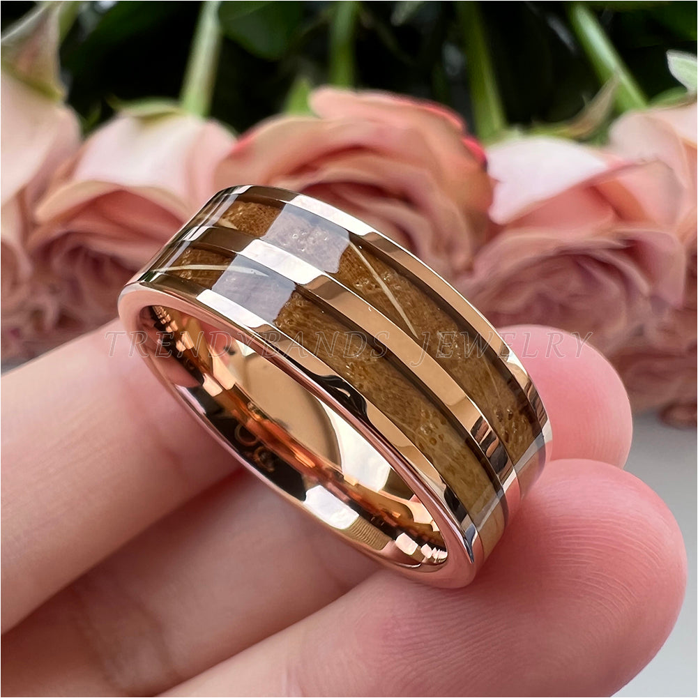 Tungsten Ring Gold