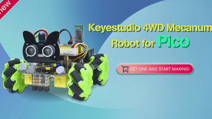 Programming STEM Robotics Kit Support Arduino +Python Tutorial