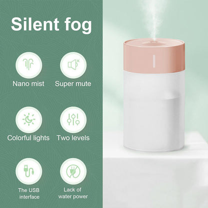 260ml Air Humidifier USB Ultrasonic Aroma Essential Oil Diffuser