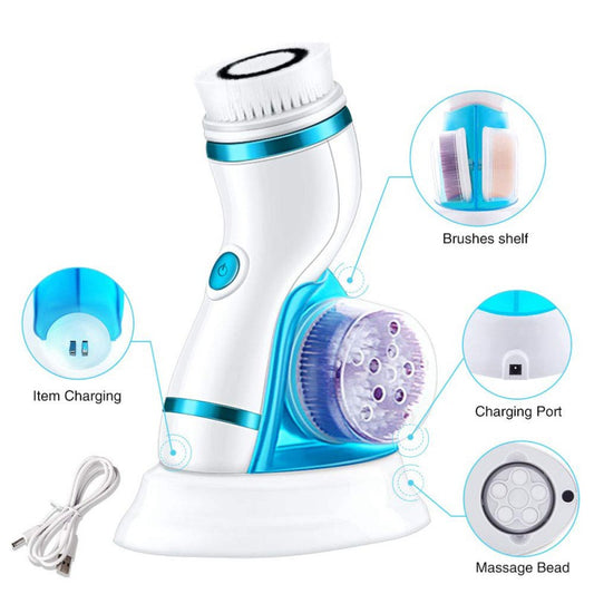 Deep Face Cleaning Peeling Machine Pore Cleaner Roller Massager