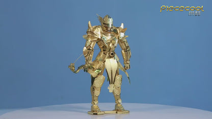 Metal puzzle Crescent Blade Armor Robot Assembly metal Model kit DIY3D