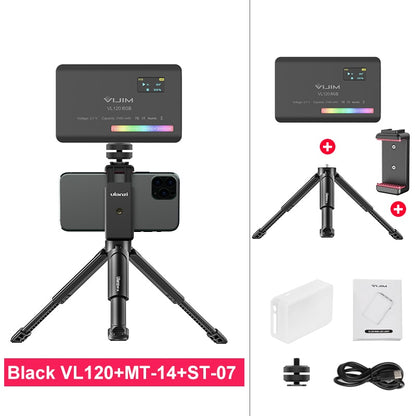 VL120 RGB Compact Video Light with Display Screen