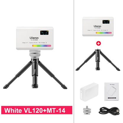 VL120 RGB Compact Video Light with Display Screen