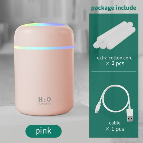 Air Humidifier Ultrasonic Aromatherapy Essential Oil Diffuser Sprayer