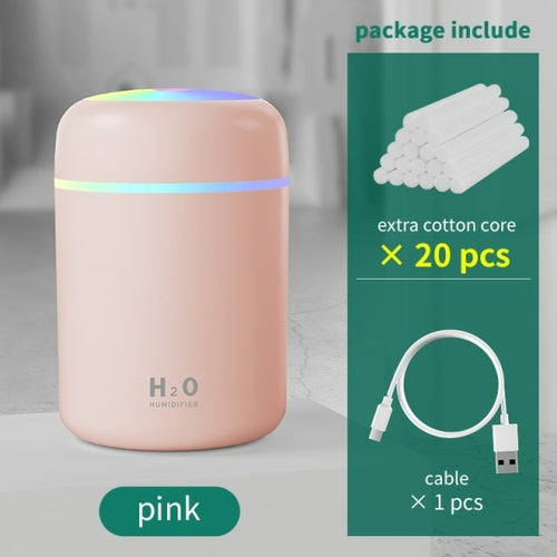 Air Humidifier Ultrasonic Aromatherapy Essential Oil Diffuser Sprayer