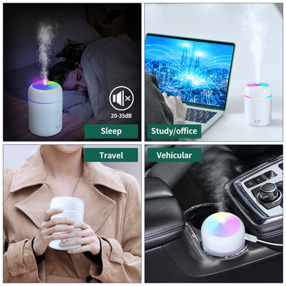 Air Humidifier Ultrasonic Aromatherapy Essential Oil Diffuser Sprayer