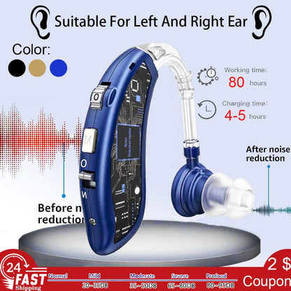 Bluetooth Hearing Aid Deaf Sound Amplifier