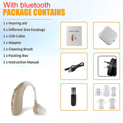 Bluetooth Hearing Aid Deaf Sound Amplifier