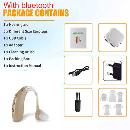 Bluetooth Hearing Aid Deaf Sound Amplifier