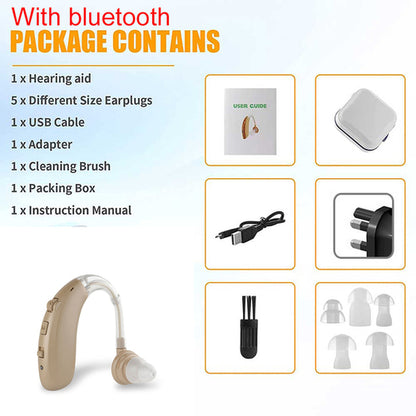 Bluetooth Hearing Aid Deaf Sound Amplifier