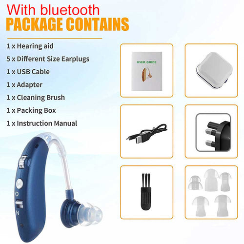 Bluetooth Hearing Aid Deaf Sound Amplifier