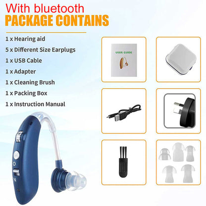 Bluetooth Hearing Aid Deaf Sound Amplifier