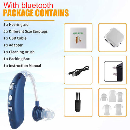 Bluetooth Hearing Aid Deaf Sound Amplifier