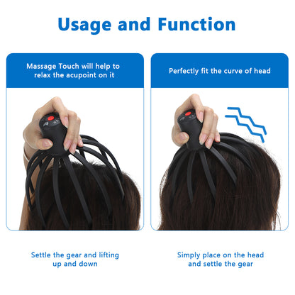 Claw Scalp Massager Stress Relief Therapeutic Head