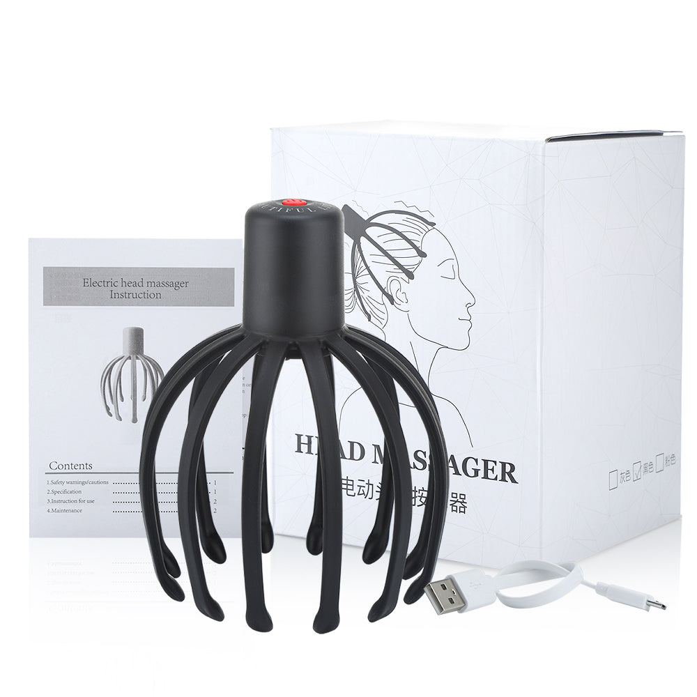 Claw Scalp Massager Stress Relief Therapeutic Head