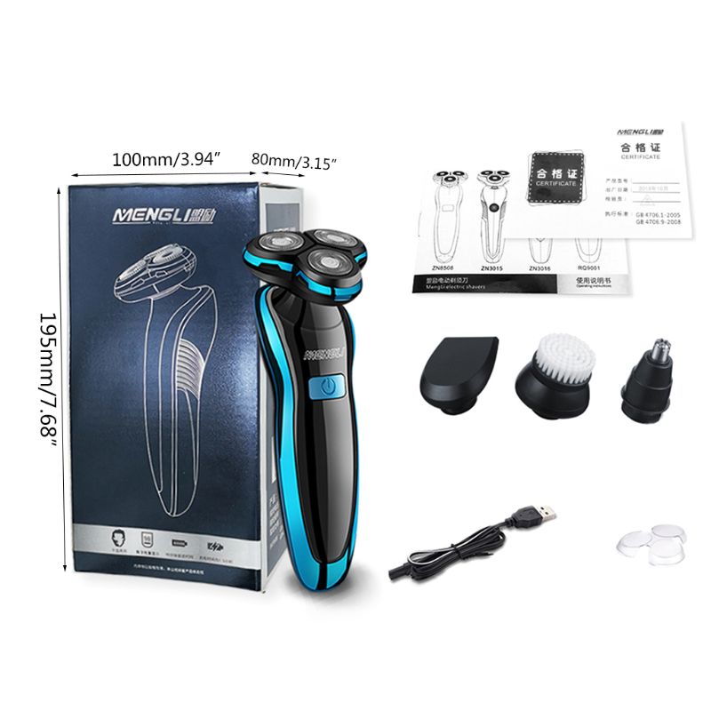 Electric Razor Electric Shaver Rechargeable Shaving Machine for Men