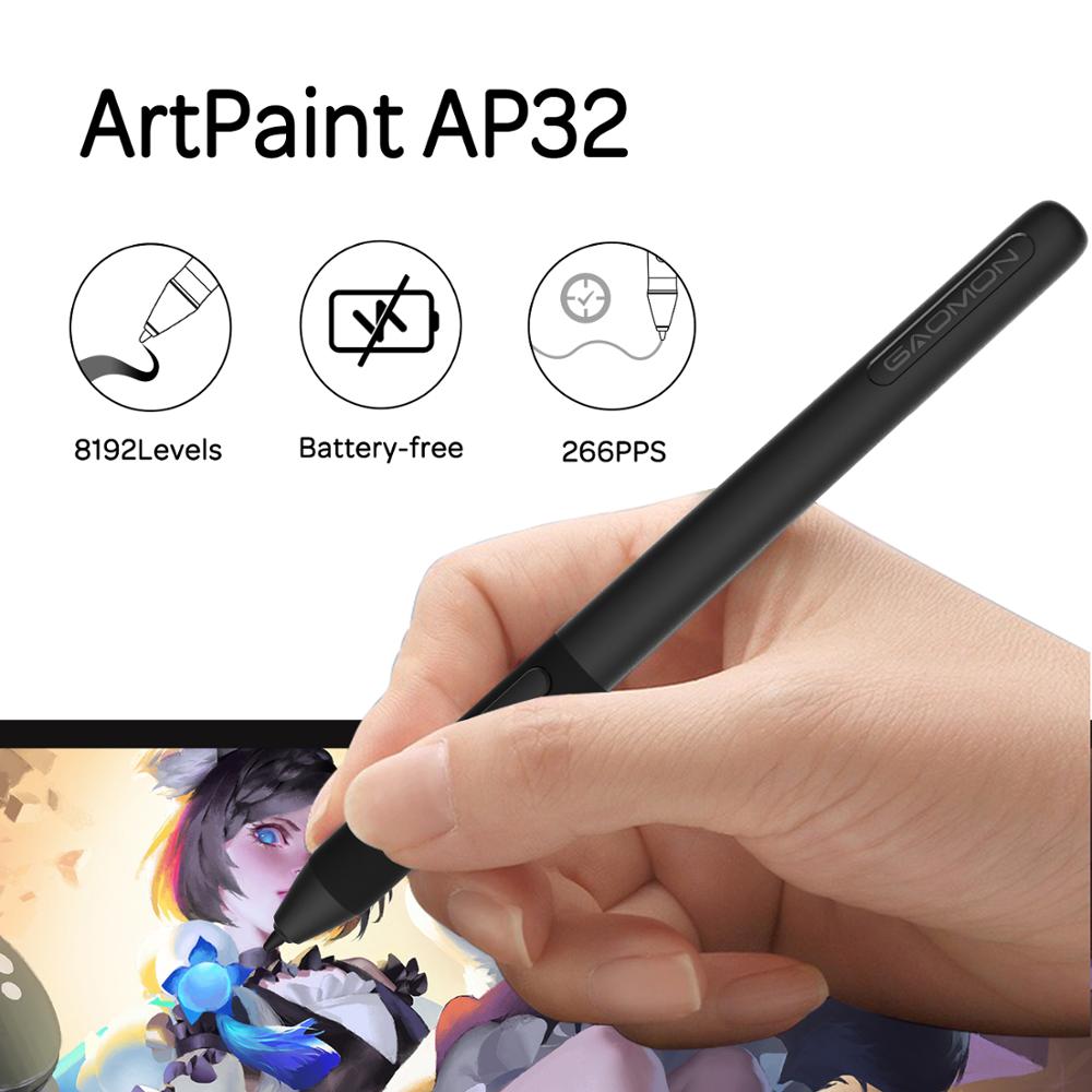 Gaomon Pd2200 21.5 Inches 92%ntsc Graphic Drawing Tablet Monitor Pen