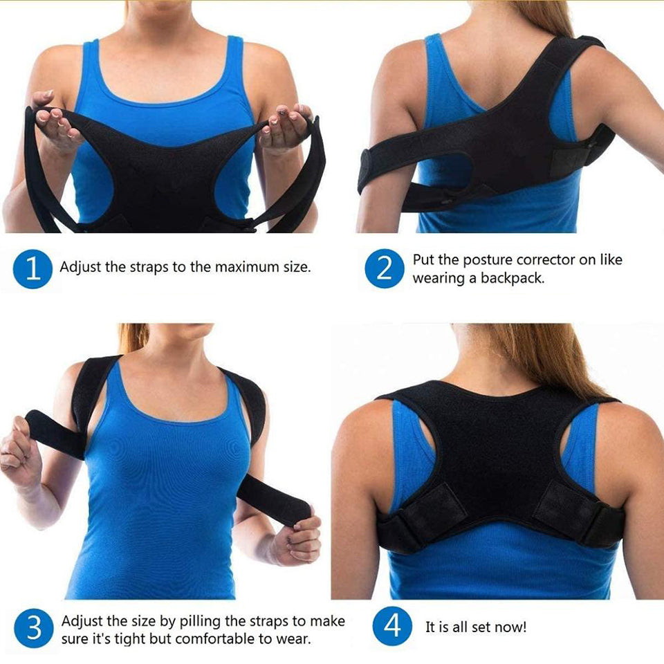 Getinfit One Posture Corrector Spine Back Shoulder Support Corrector