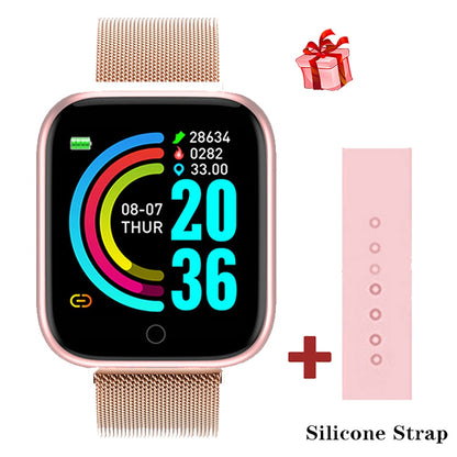 I5 Smart Watch Sports Pedometer Heart Rate Blood Pressure - Alicetheluxe