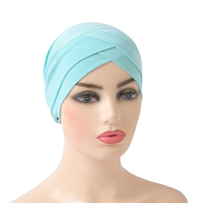 Full Islamic head cover women head wrap